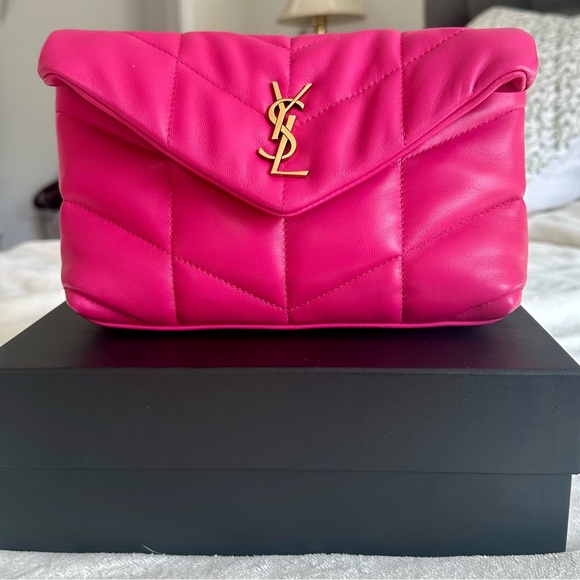 YSL Mini Bag Puffer - Sintra Sport SL  Bubblegum - Picture 4 of 16